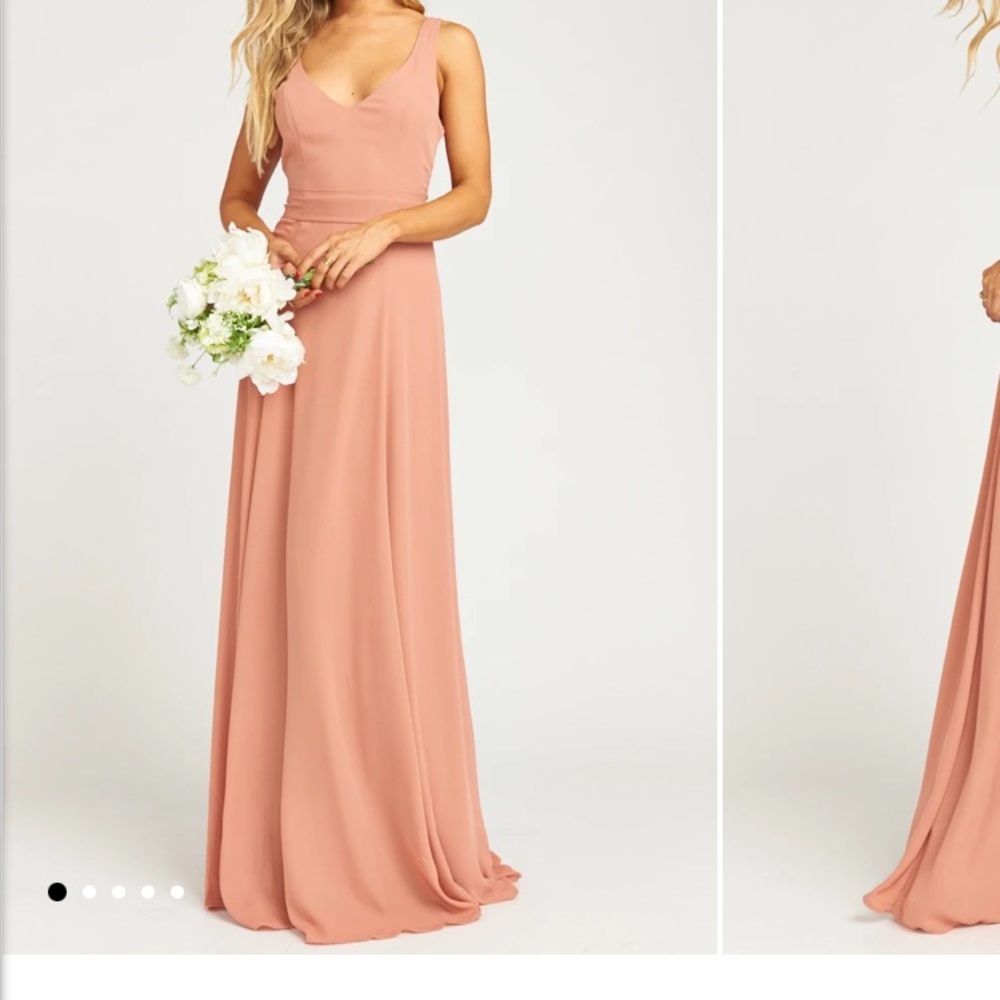 Show me your mumu Jenn bridesmaid dress